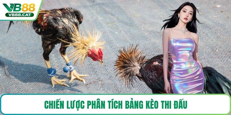 Chiến lược phân tích bảng kèo thi đấu