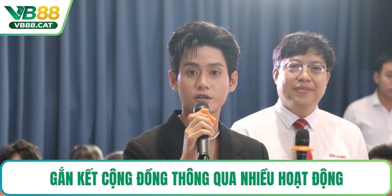 Gắn kết cộng đồng thông qua nhiều hoạt động